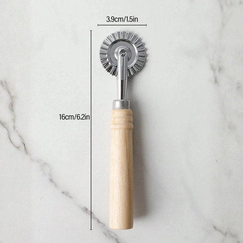 Fluted pasta cutter wheel - fluted,